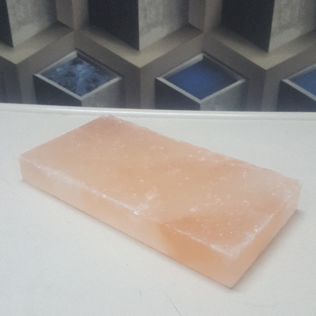 himalayan salt tile  (pink)